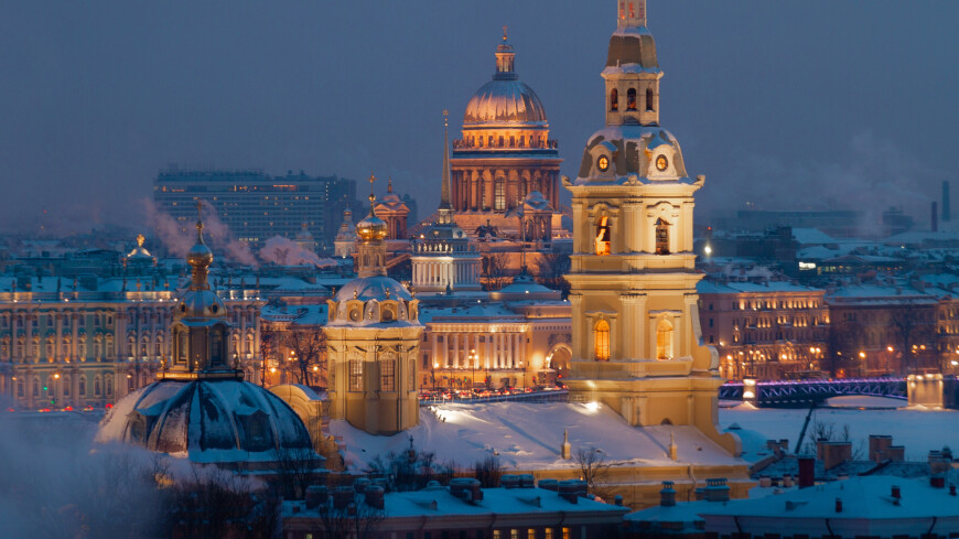 Минувшая ночь стала самой холодной в Петербурге с начала зимы