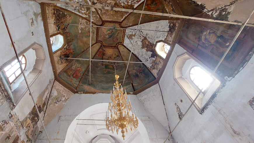 Живопись XVIII века раскрыли в московском храме