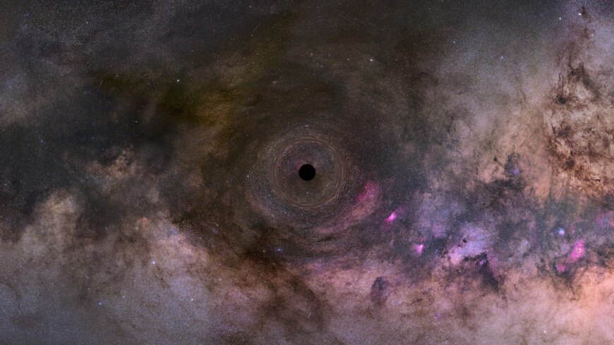 блуждающая черная дыра, космос, Вселенная, дрейфующая черная дыра, черные дыры, галактика Млечный Путь