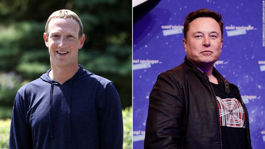 Миллиардеры Маск и Цукерберг договорились сразиться в октагоне