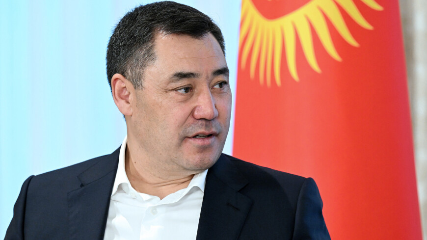 президент Кыргызской республики Садыр Жапаров, президент Кыргызстана