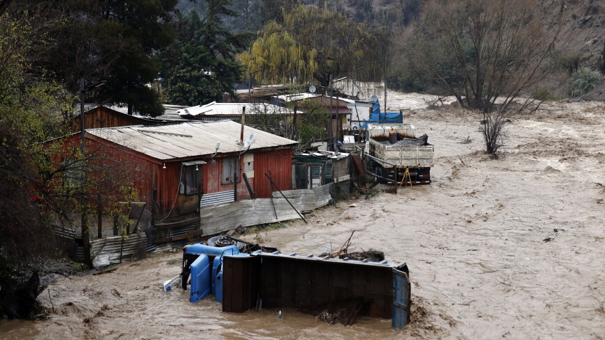 Наводнение в Чили вызвали самые сильные ливни за последние 30 лет