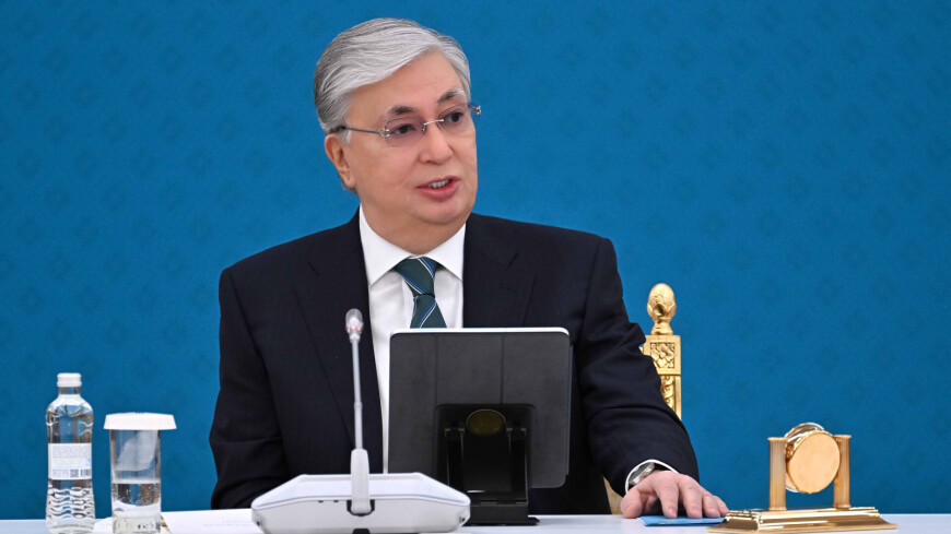 Президент  Казахстана, Касым-Жомарт Токаев,