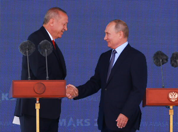 Путин и Эрдоган обсудили черноморскую зерновую сделку