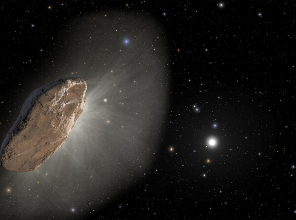 Астрофизики объяснили странные колебания орбиты астероида Оумуамуа