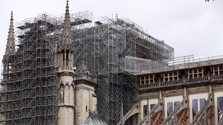 Секрет строительства Собора Парижской Богоматери раскрыли благодаря пожару