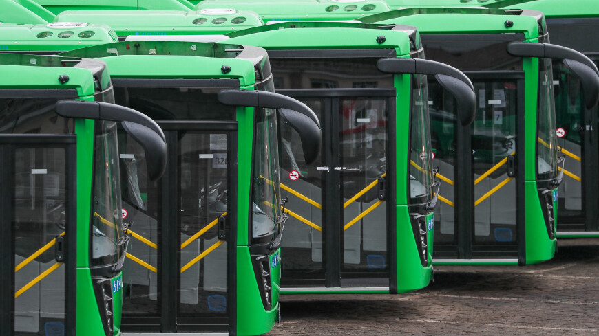 В Подмосковье начали поступать новые отечественные автобусы