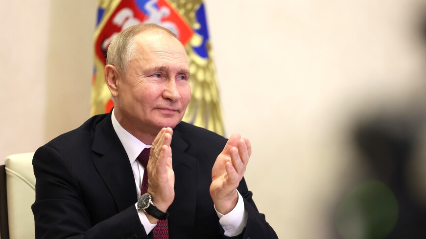 Путин поздравил со 100-летием коллектив театра имени Моссовета
