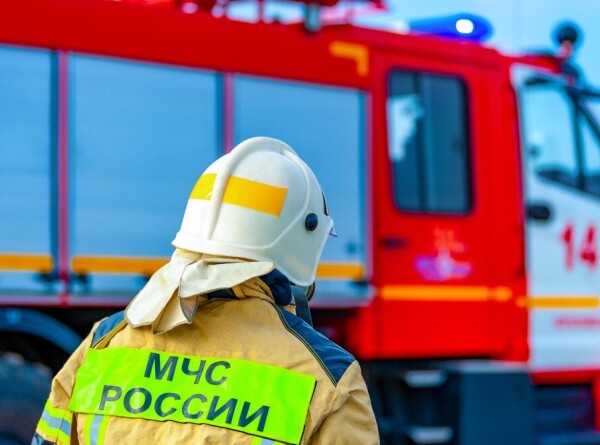 Пожар на мебельной фабрике в Рыбинске локализован