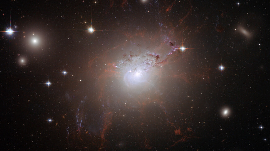 вселенная, космос, звезды, Персей, созвездие Персея, Активная галактика NGC 1275, Active galaxy NGC 1275, 