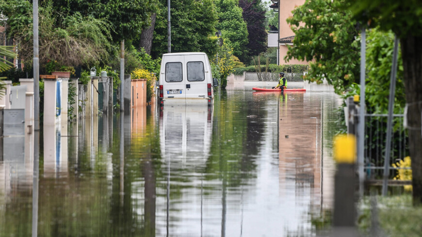 Более 36 тысяч человек эвакуировали на севере Италии из-за наводнения