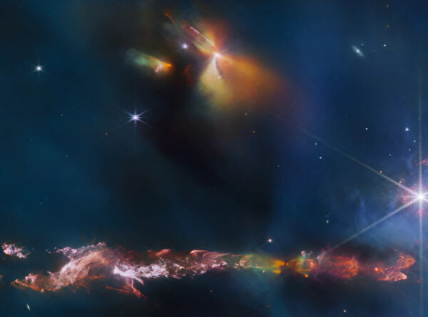 Телескоп «Джеймс Уэбб» запечатлел протозвезду в созвездии Персея