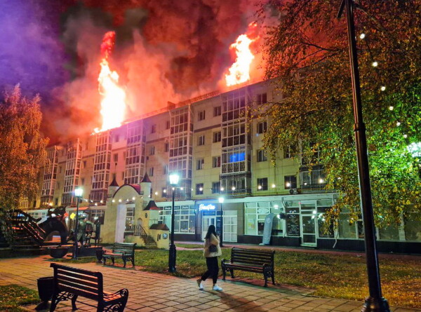 После пожара из-за взрыва газа в Тобольске возбудили уголовное дело