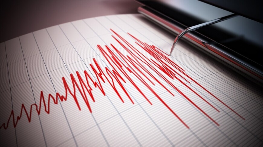 Землетрясение магнитудой 4,9 произошло на границе Казахстана и Кыргызстана