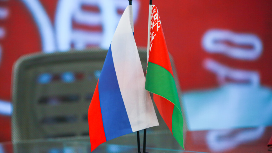 флаги Россия-Беларусь, флаг России и Белоруссии
