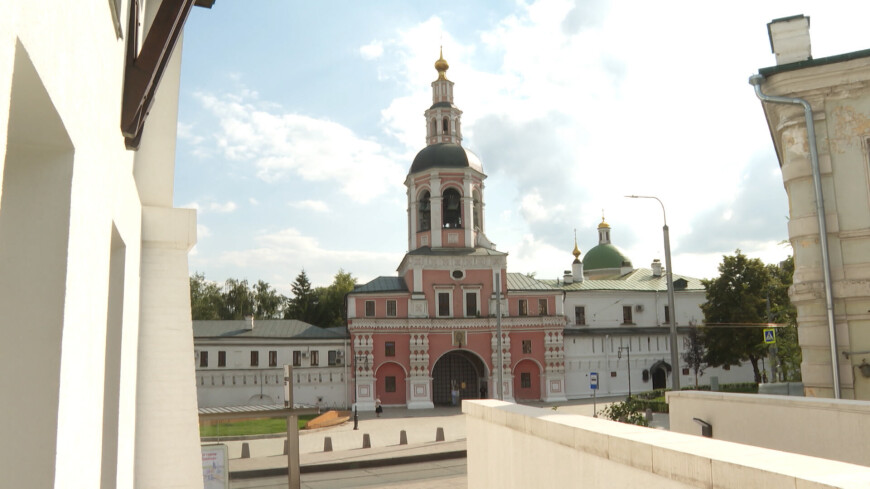 Панорама Свято Данилова монастыря в Москве