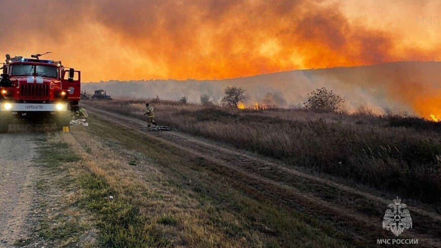 Возгорание на территории лесничества произошло в Геленджике