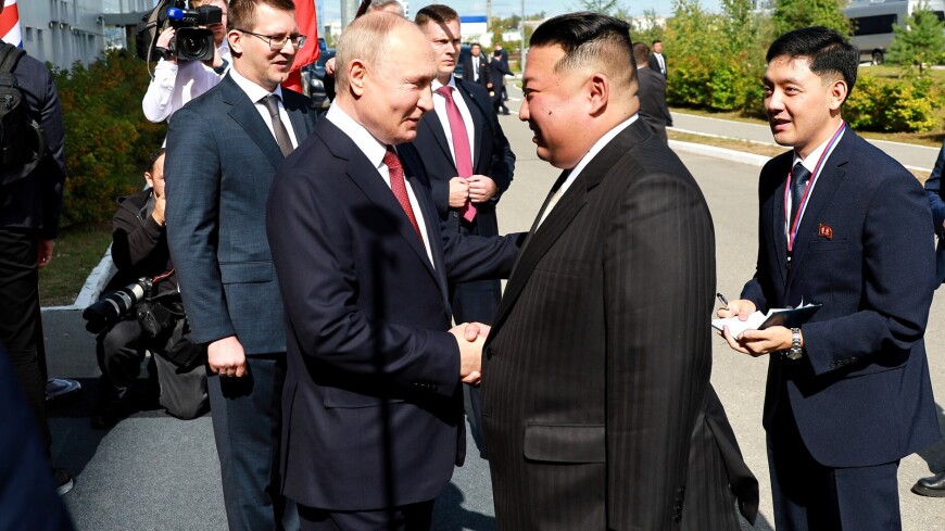Путин и Ким Чен Ын провели встречу на космодроме «Восточный»