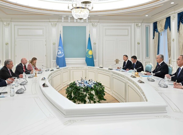 Токаев – Гутеррешу: Казахстан поддерживает деятельность ООН