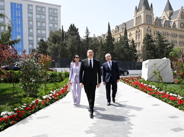 Ильхам Алиев открыл новое здание Института ботаники в Баку площадью 3700 кв. м