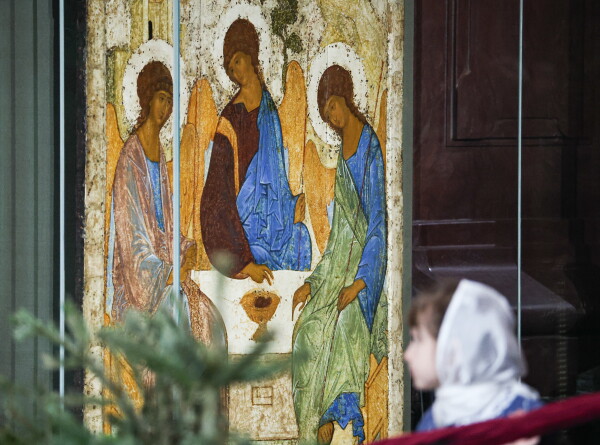 Икону «Троица» доставят в Троице-Сергиеву лавру 22 июня: ее поместят в специальный киот