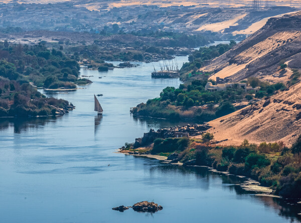 Следы древних изменений в течении Нила нашли в окрестностях Луксора