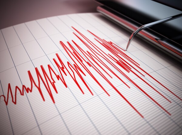 Землетрясение магнитудой 5,9 произошло у берегов Камчатки