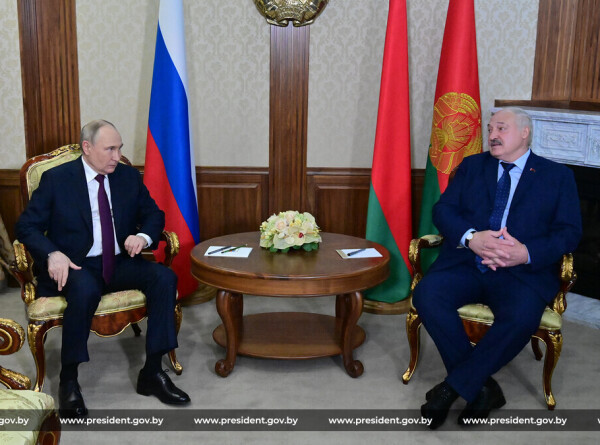 Переговоры Путина и Лукашенко начались в Минске