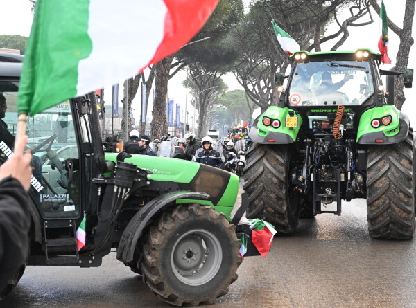 Массовая акция протеста фермеров прошла на юге Италии