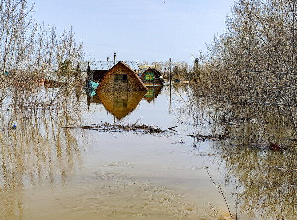 Два села попали в зону подтопления в Томской области