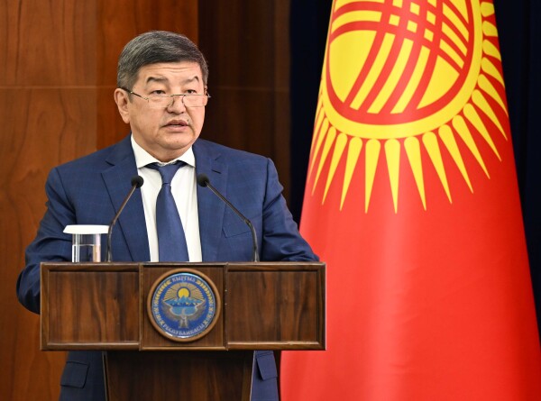 Акылбек Жапаров: Кыргызстан намерен достигнуть объема ВВП в $30 млрд к 2030 году