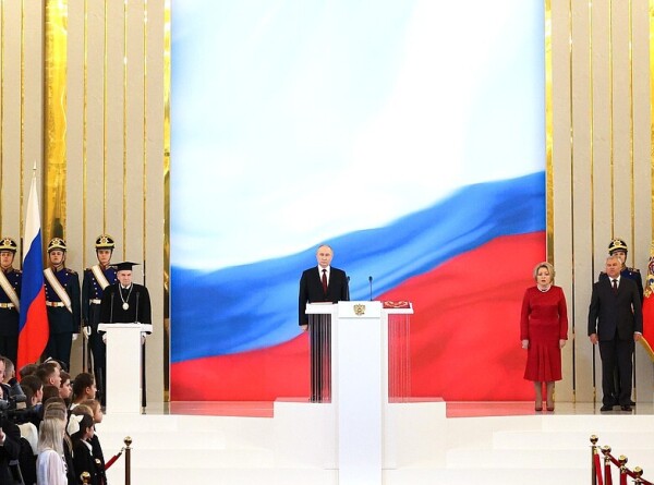 Церемония вступления Владимира Путина в должность президента России. ФОТО